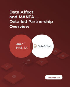 MANTA and Data Affect Partnership